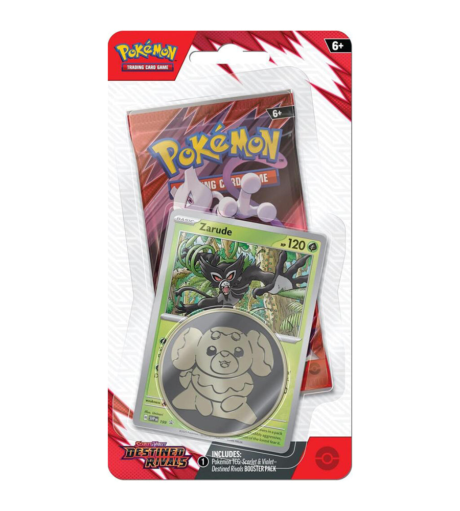 Pokémon Destined Rivals Single Pack Blister - Zarude