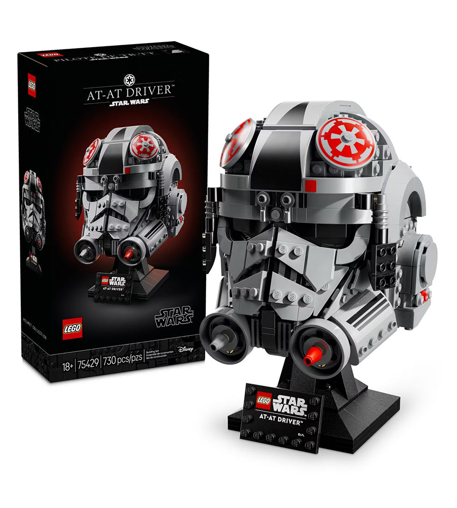 LEGO Star Wars: The Empire Strikes Back AT-AT Driver Helmet Building Set for Adults 75429